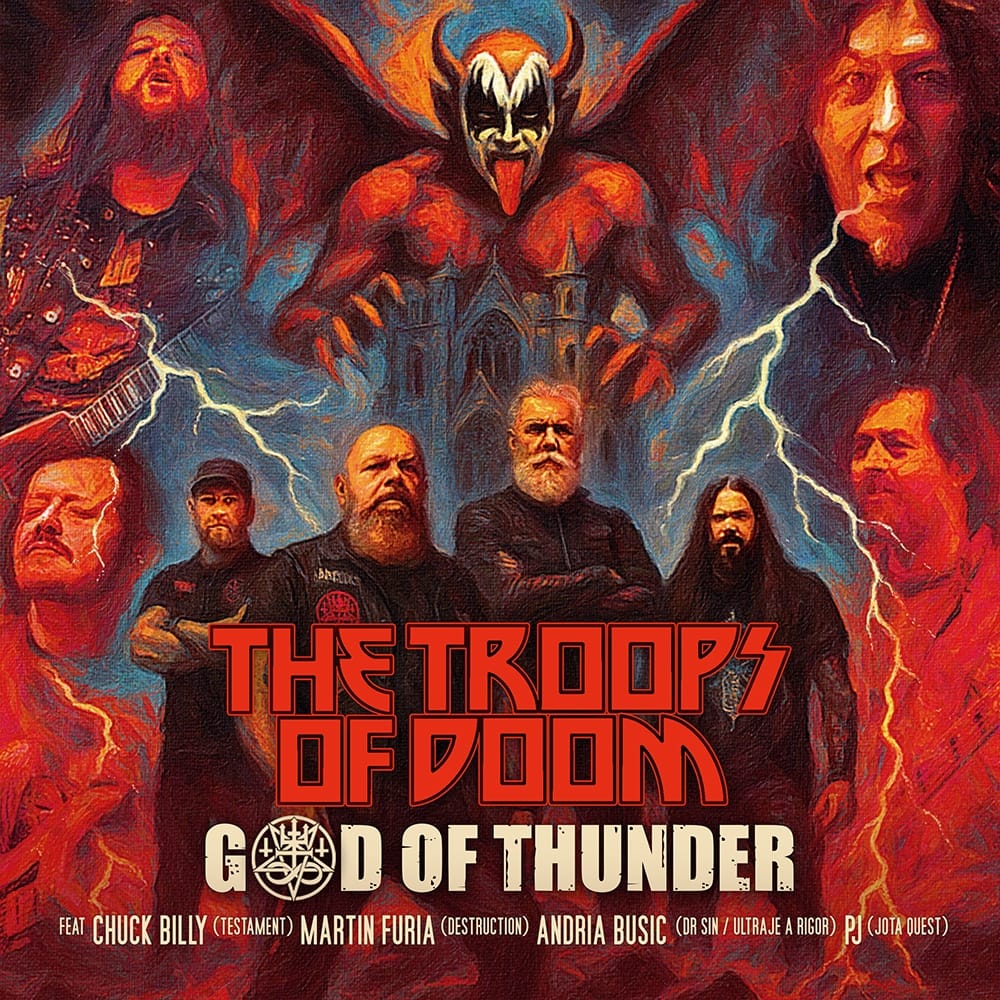 The Troops Of Doom lança versão de mega clássico do Kiss com convidados especiais