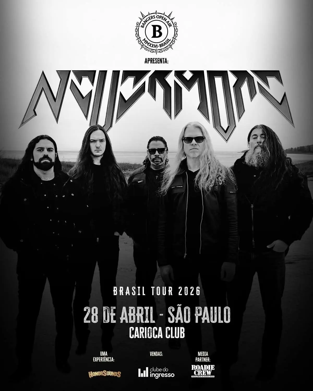 Nevermore – Carioca Club, São Paulo/SP (28/04/2026)