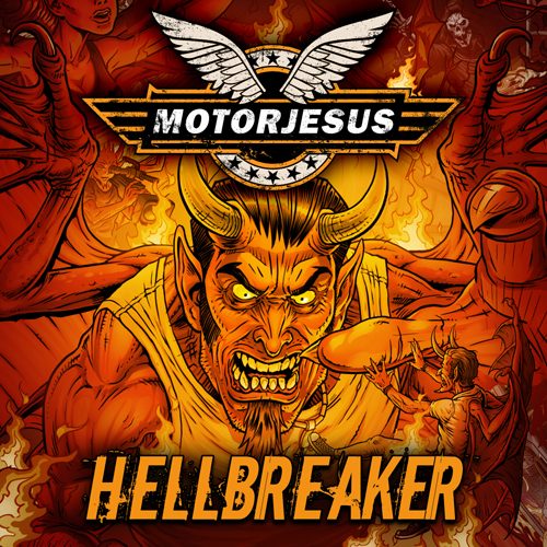 Capa - Motorjesus - Hellbreaker