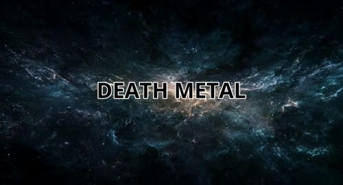 O vasto universo vazio e gelado do Metal da Morte. IA