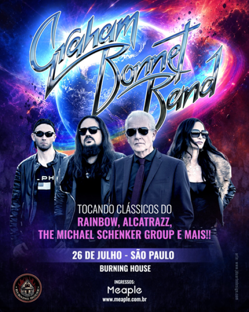 GRAHAM BONNET BAND Show PEQUENA