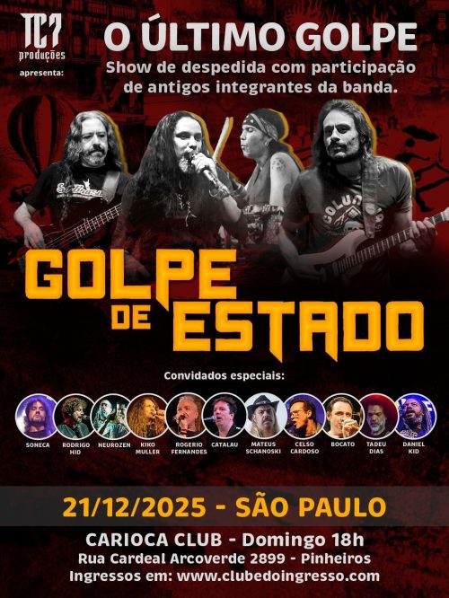 Golpe de Estado show de despedida