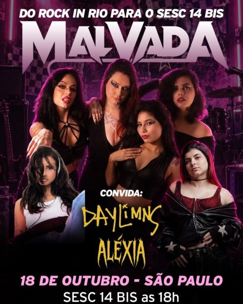 MALVADA NO SESC 14 BIS