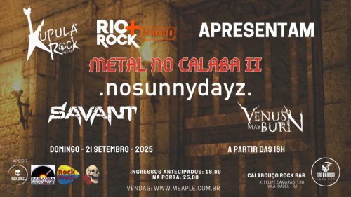 Metal no Calaba II capa