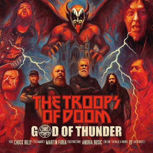 THE TROOPS OF DOOM E CONVIDADOS GOD OF THUNDER