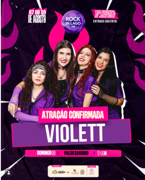 VIOLETT festival Rock In Lago